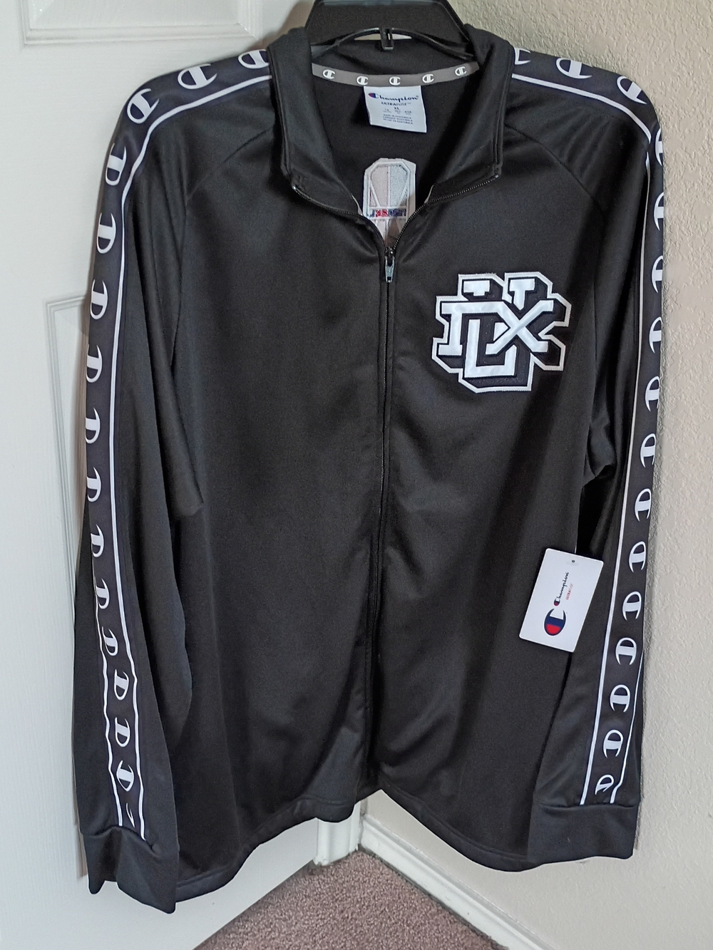 Brand New with Tags (NWT) Champion NBA 2K League full-zip track jacket, size XL.